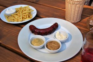 french fries, grilled, sausage-4267759.jpg
